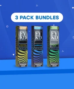 3 PACK Bundles FVKD HYPNOTIQ DIAMOND SAUCE DISPOSABLE | 3.5g