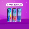3 PACK FVKD THCA SUGAR DISPOSABLE | 3.5g.